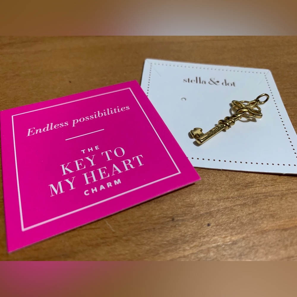 Key to my Heart Charm